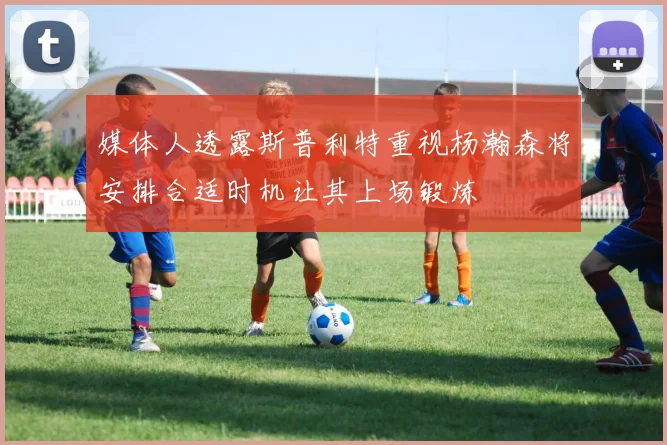 媒体人透露斯普利特重视杨瀚森将安排合适时机让其上场锻炼