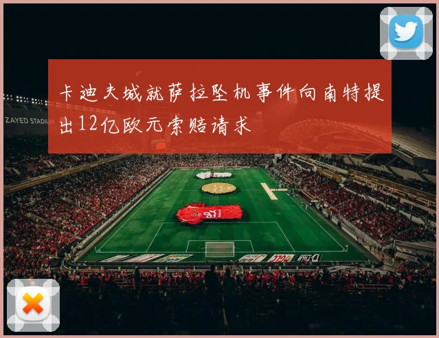 卡迪夫城就萨拉坠机事件向南特提出12亿欧元索赔请求