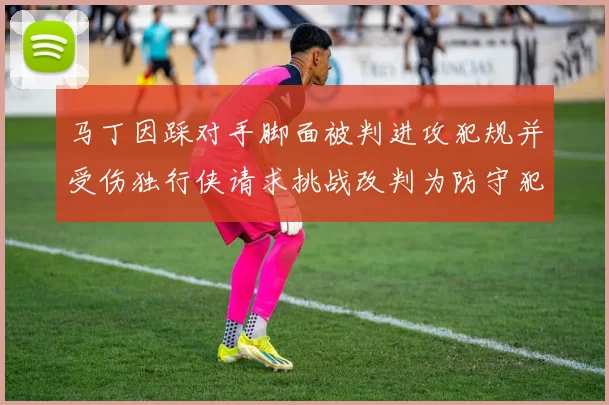 马丁因踩对手脚面被判进攻犯规并受伤独行侠请求挑战改判为防守犯规