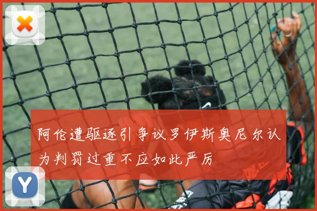 阿伦遭驱逐引争议罗伊斯奥尼尔认为判罚过重不应如此严厉
